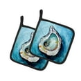 thumbnail image 1 of J Mac Oyster Pair of Pot Holders, 1 of 2