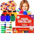 thumbnail image 1 of J Mark Finger Painting Pad Art Sets (20 Piece), 1 of 8