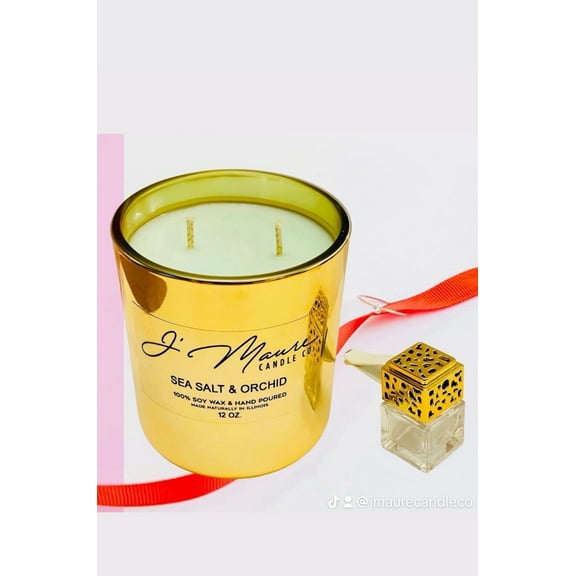 J' Maure Candle Co.100% Soy 12 oz Luxury Glass Candles (Mohagany Teakwood) Soy Wax, Home Fragrance Decor Gift Best Gift for Men and Women Luxury Home Candles Long Lasting Fragrance. Highly Scented