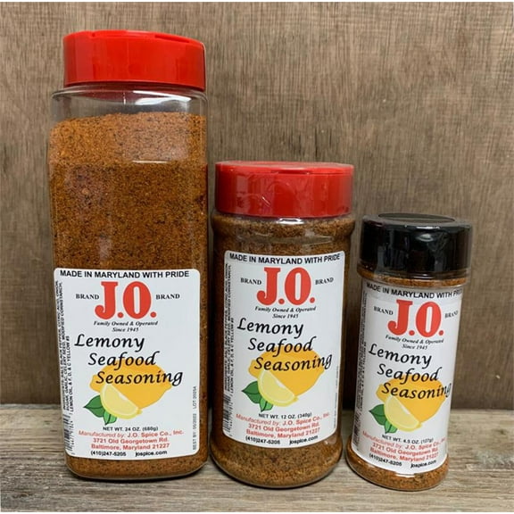 J.O. Lemony Seafood Seasoning - 12oz Bottle