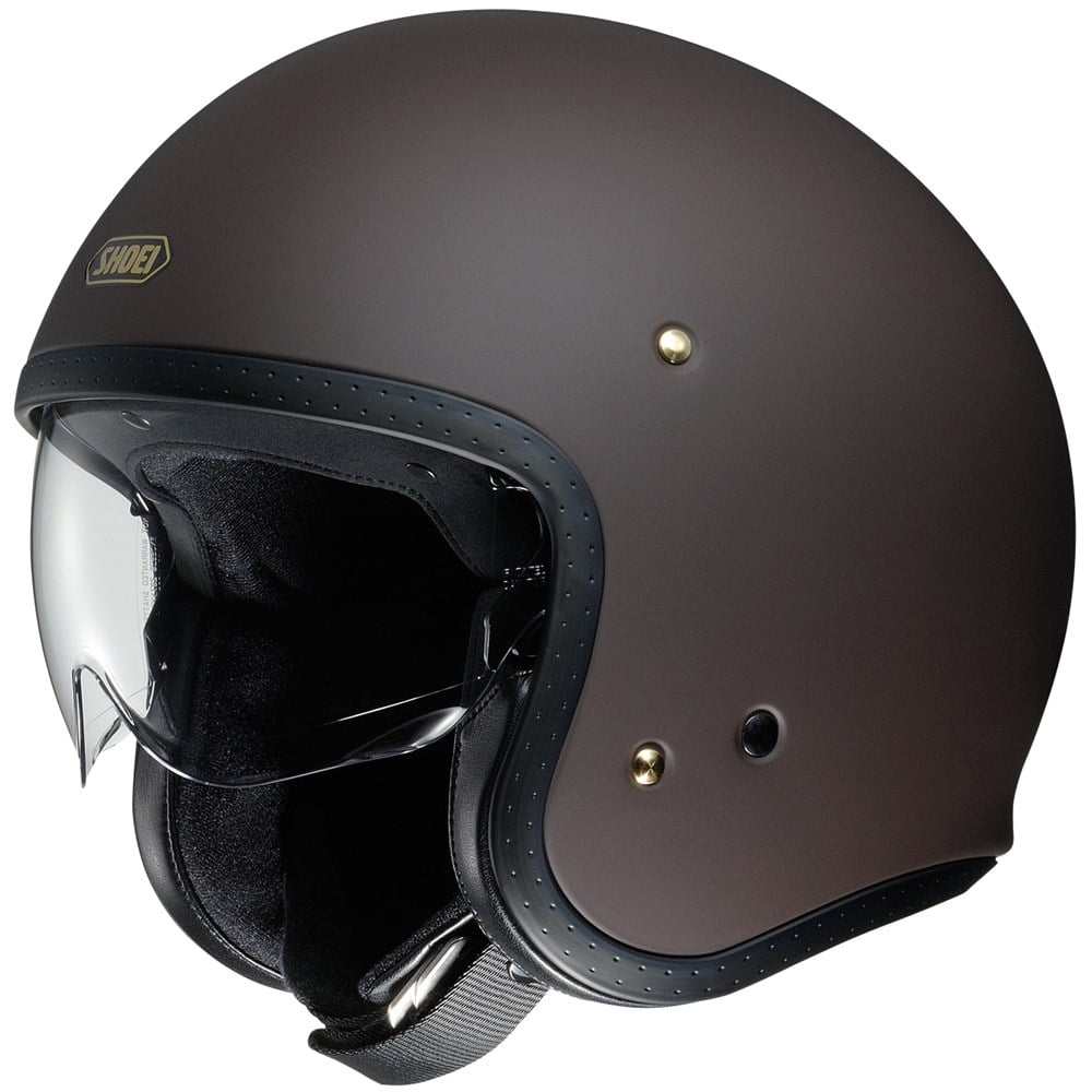 SHOEI J・Oマットブラウン　サイズL Shoei JO Gloss Black Helmet size Large - Walmart.com