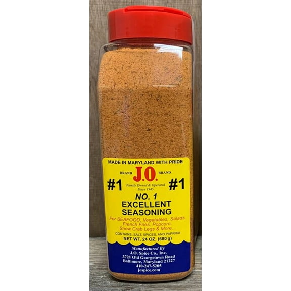 J.O. Spice #1 Seasoning Bottle - 12oz or 24oz