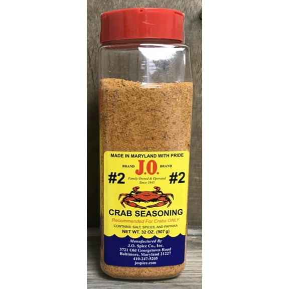 J.O. Spice #2 "Crab House Spice" Bottle