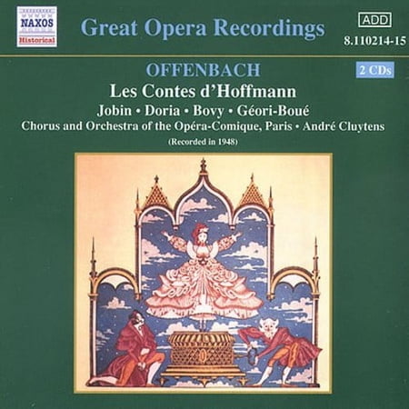 J. Offenbach - Contes D'hoffmann-Comp Opera - Classical - CD