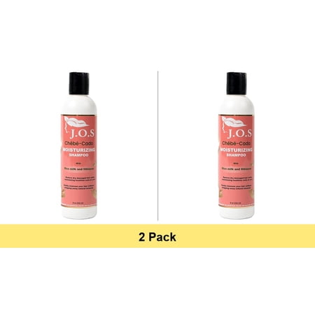 J'Organic Solutions Chebe Cado Moisturizing Shampoo, 8 Oz - 2 Pack