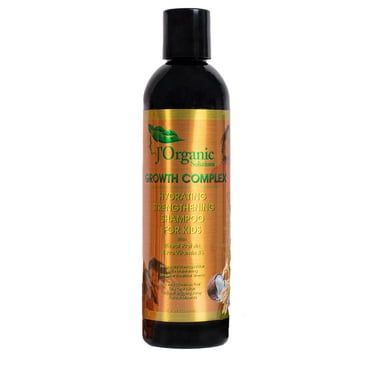 J'Organic Solutions Hydrating Shampoo with Carrot Argan, 8 Oz