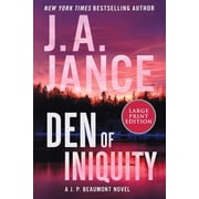 J. P. Beaumont Novel Den of Iniquity A J. P. Beaumont Novel Large Print, Book 26, Paperback