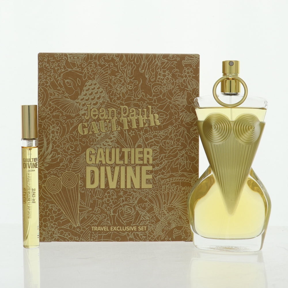 Divine 3.4 Eau De Parfum Spray by Jean Paul Gaultier Gift Set for