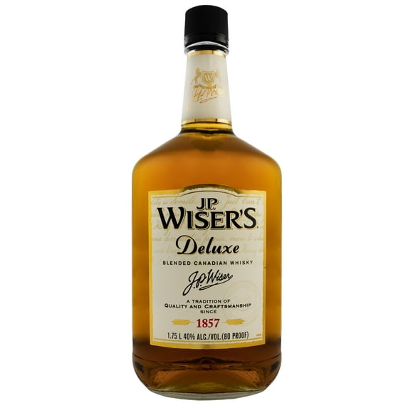 J.P. Wiser's Deluxe Blended Canadian Whisky, 1.75l 80 Proof