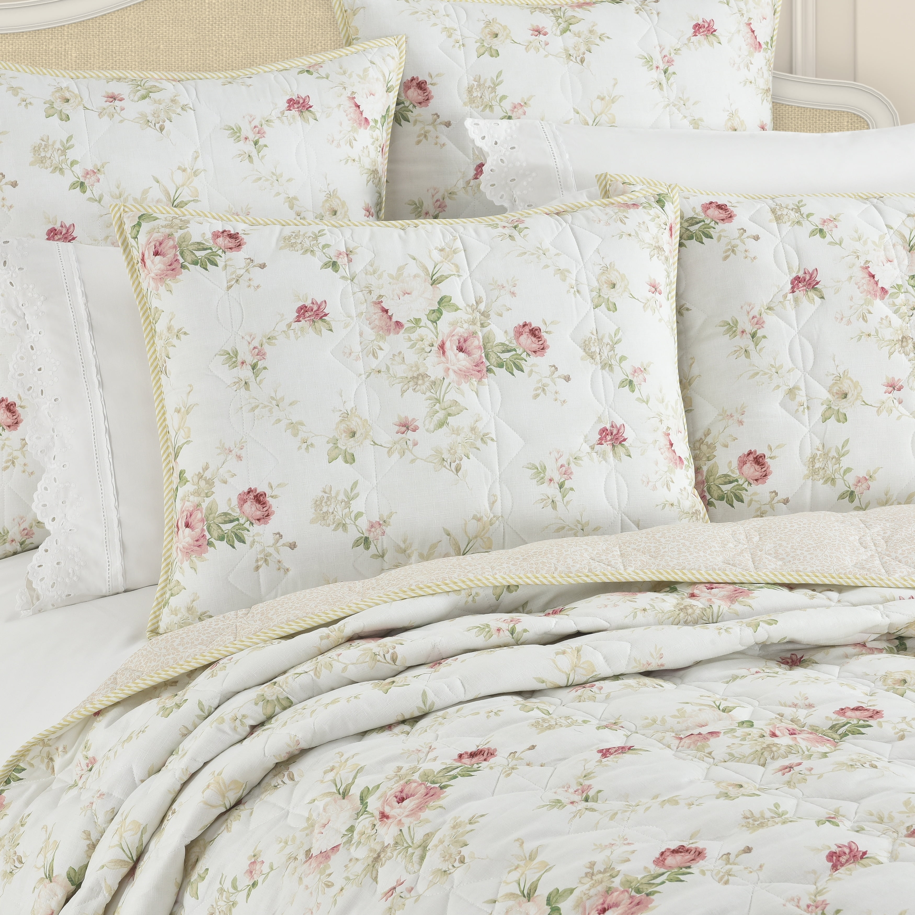 Five Queens Court Amina Quilted Sham