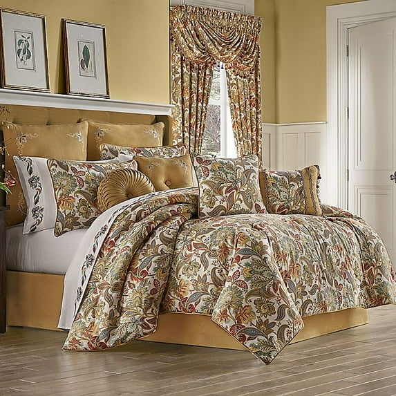 J. Queen New York August 4-Piece King Comforter Set