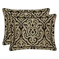 thumbnail image 1 of J. Queen New York Bolero Black And Gold Comforter Set Queen, 1 of 5