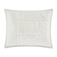 thumbnail image 1 of J. Queen New York  Bryant Pillow Sham Grey Jumbo, 1 of 5