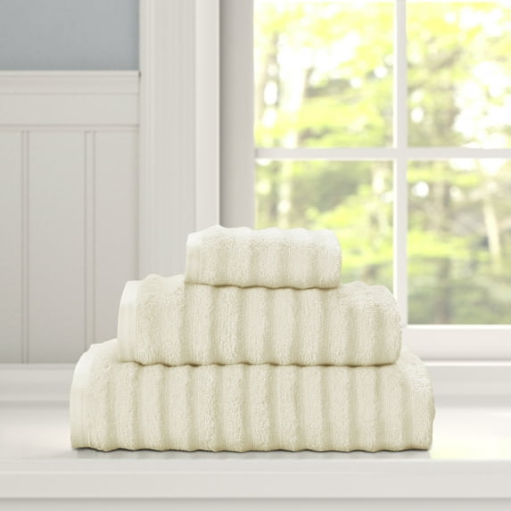 J. Queen New York Cesme 2 Piece Turkish Towel Set Alabaster Bath
