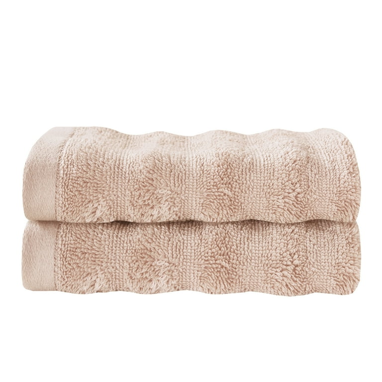 J. Queen New York Cesme 2 Piece Turkish Towel Set Blush Wash Cloth Walmart