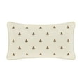 thumbnail image 1 of J. Queen New York Christmas Tree Decorative Boudoir Throw Pillow White, 1 of 5