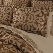 J. Queen New York Five Queens Court La Boheme Copper Comforter Set Queen