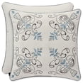 thumbnail image 1 of J. Queen New York Giovani 18-Inch Square Throw Pillow in White, 1 of 1