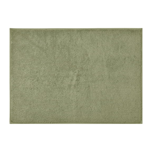 J. Queen New York Linden Turkish Cotton Bath Mat Eucalyptus 20 x 32
