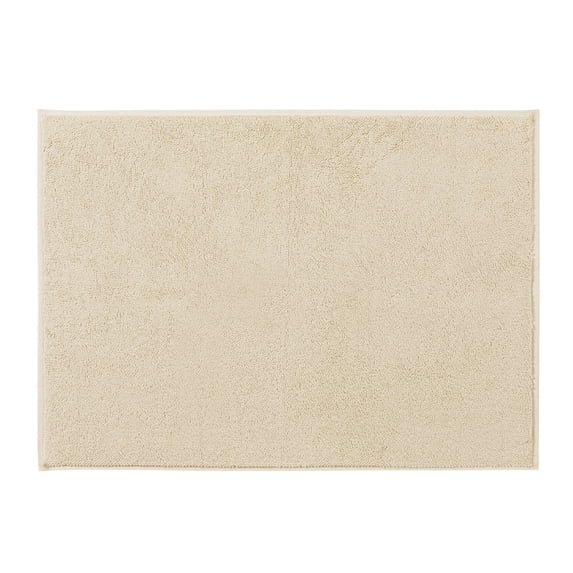 J. Queen New York Linden Turkish Cotton Bath Mat Ivory 24 x 40