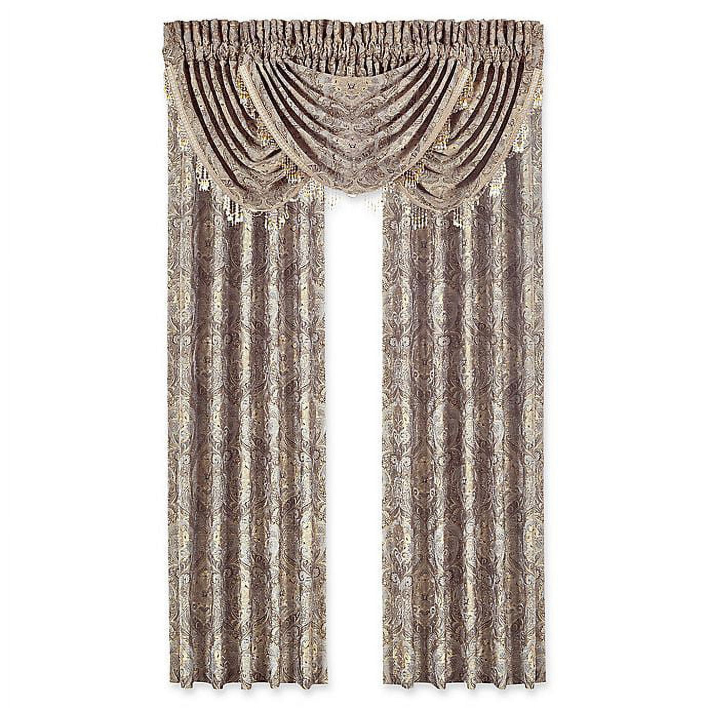 J. Queen New York Provence Waterfall Valance in Stone