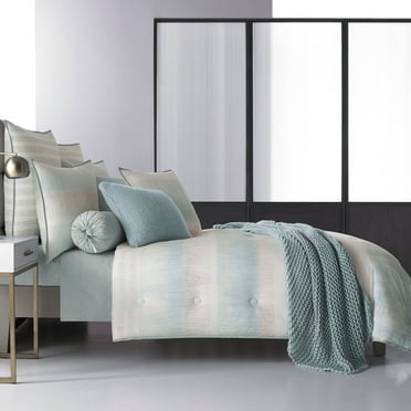 J. Queen New York  Vance Twill Cotton Duvet Cover Queen