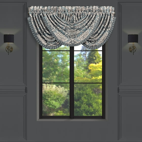 J. Queen New York Woodhaven Window Waterfall Valance.