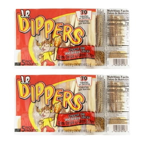 J.R. Dippers Cheese Dip STF9& Bread Sticks Snacks (2 Packs), 2 Pack