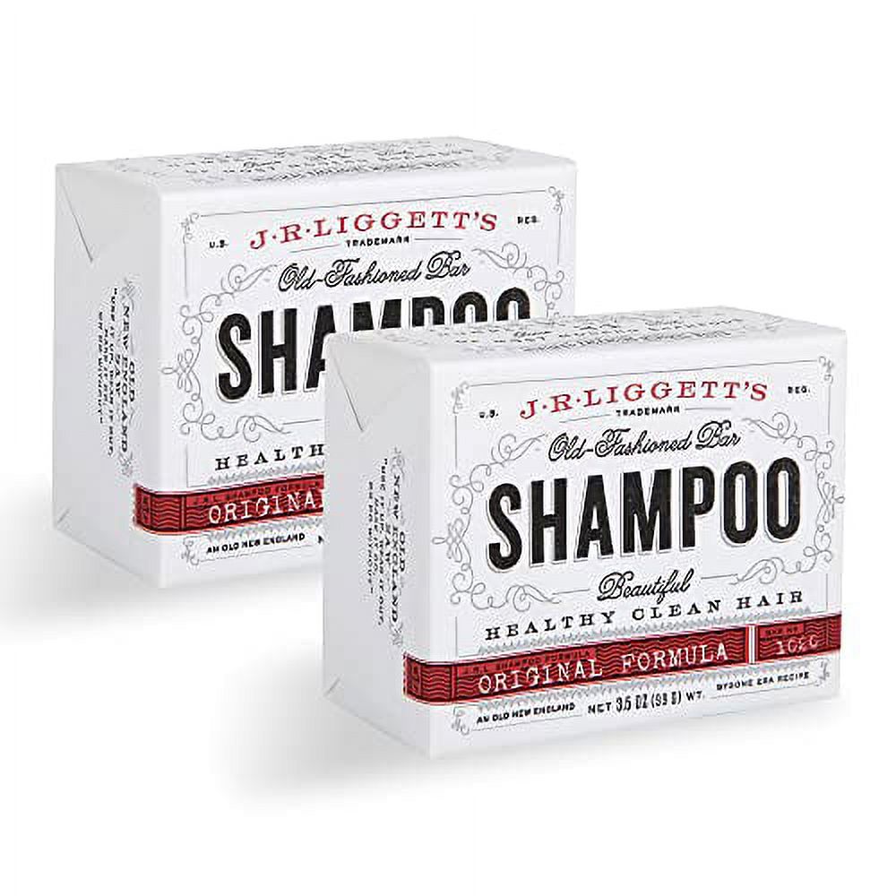 J·R·LIGGETT'S AllNatural Shampoo Bar for Hair Original Formula Supports Strong Healthy Hair