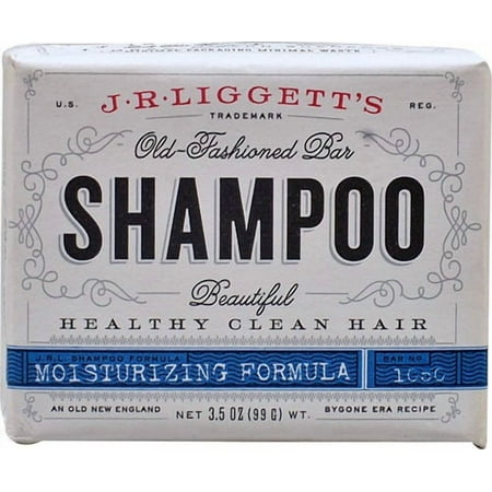 J.R.Liggett's Old-Fashioned Moisturizing Formula Bar Shampoo, 3.5 Oz