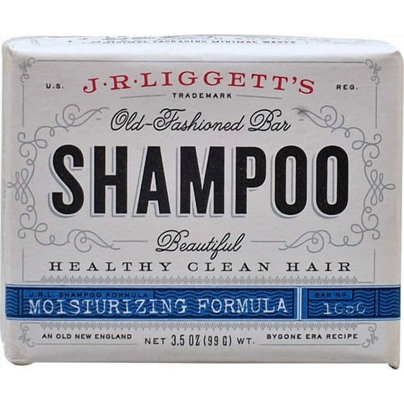 J.R.Liggett's Old-Fashioned Moisturizing Formula Bar Shampoo, 3.5 Oz