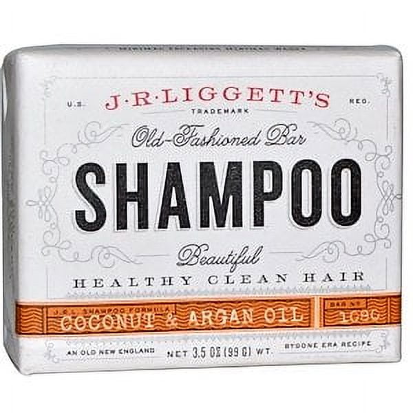 J.R. Liggett s Shampoo Bar Coconut and Argan 3.5 oz