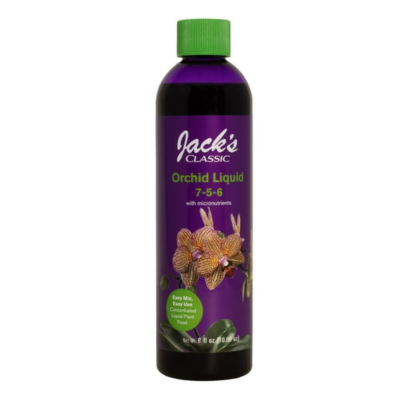 J R Peters Inc 50708 Jacks Classic Liquid Orchid Food, 8-Ounce