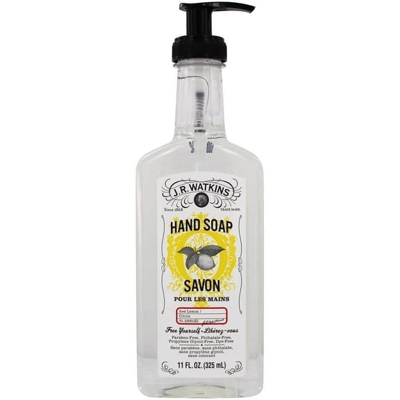 J.R. WATKINS HND Soap,LIQ,Lemon, 11 FZ 2 Pack