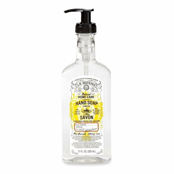 J.R. WATKINS Handsoap Gel Lemon 11oz , 3 PACK