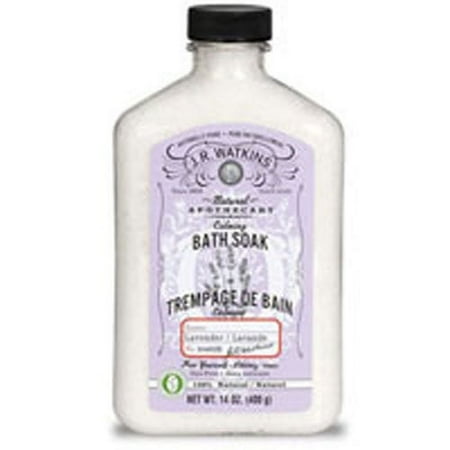 J.R. Watkins Calming Lavender Bath Soak, 14 fl oz
