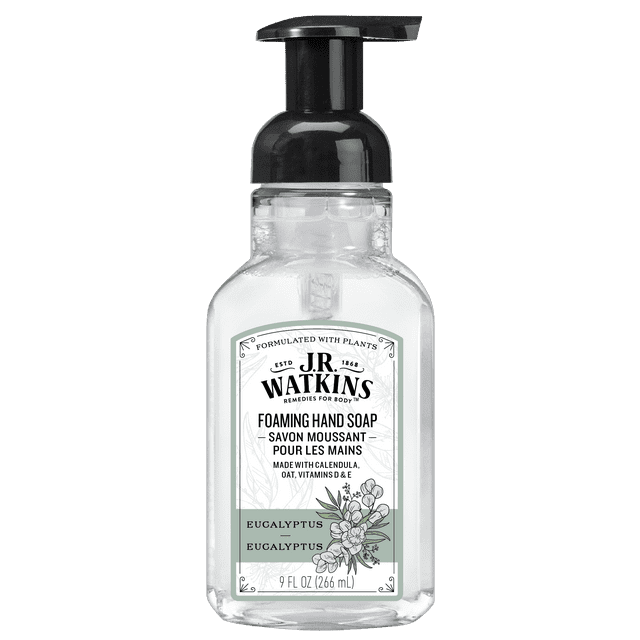 J.R. Watkins Foaming Hand Soap, Eucalyptus, 9 fl oz