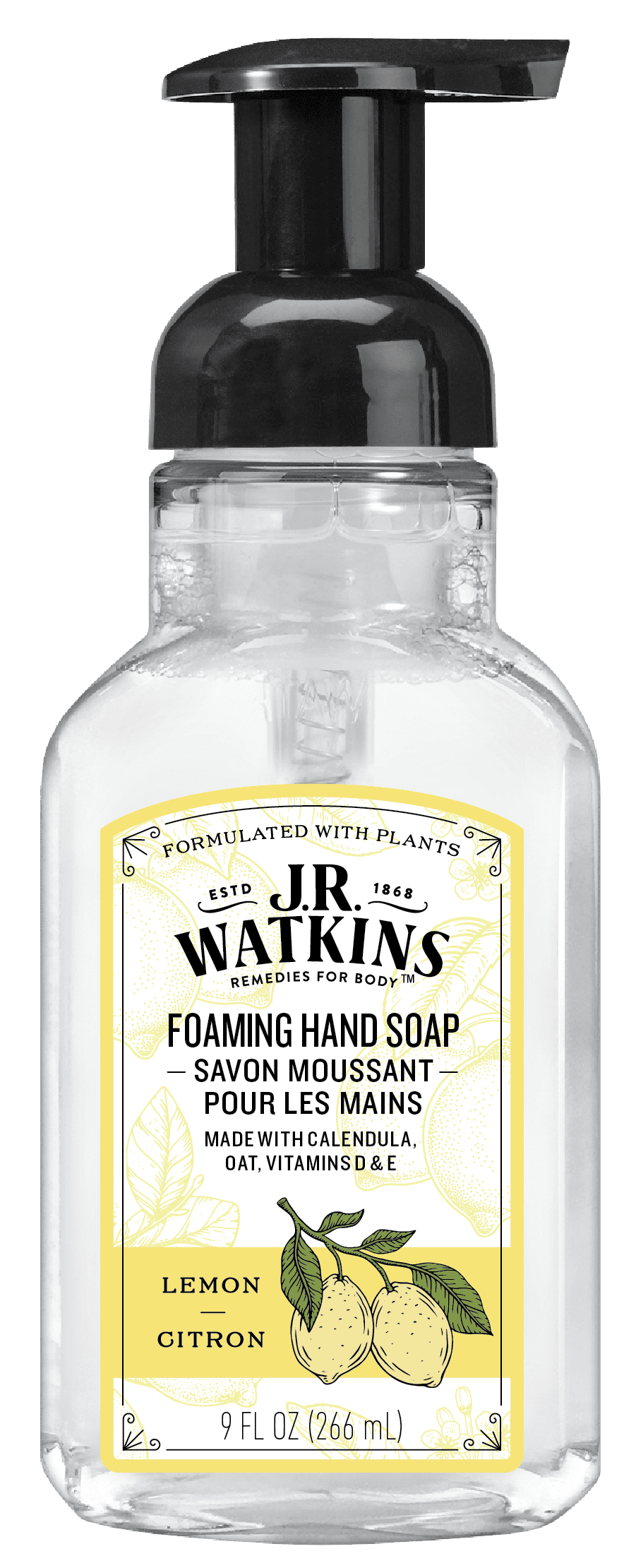 Dish Soap Foaming Lemon 16floz – The J.R. Watkins Co