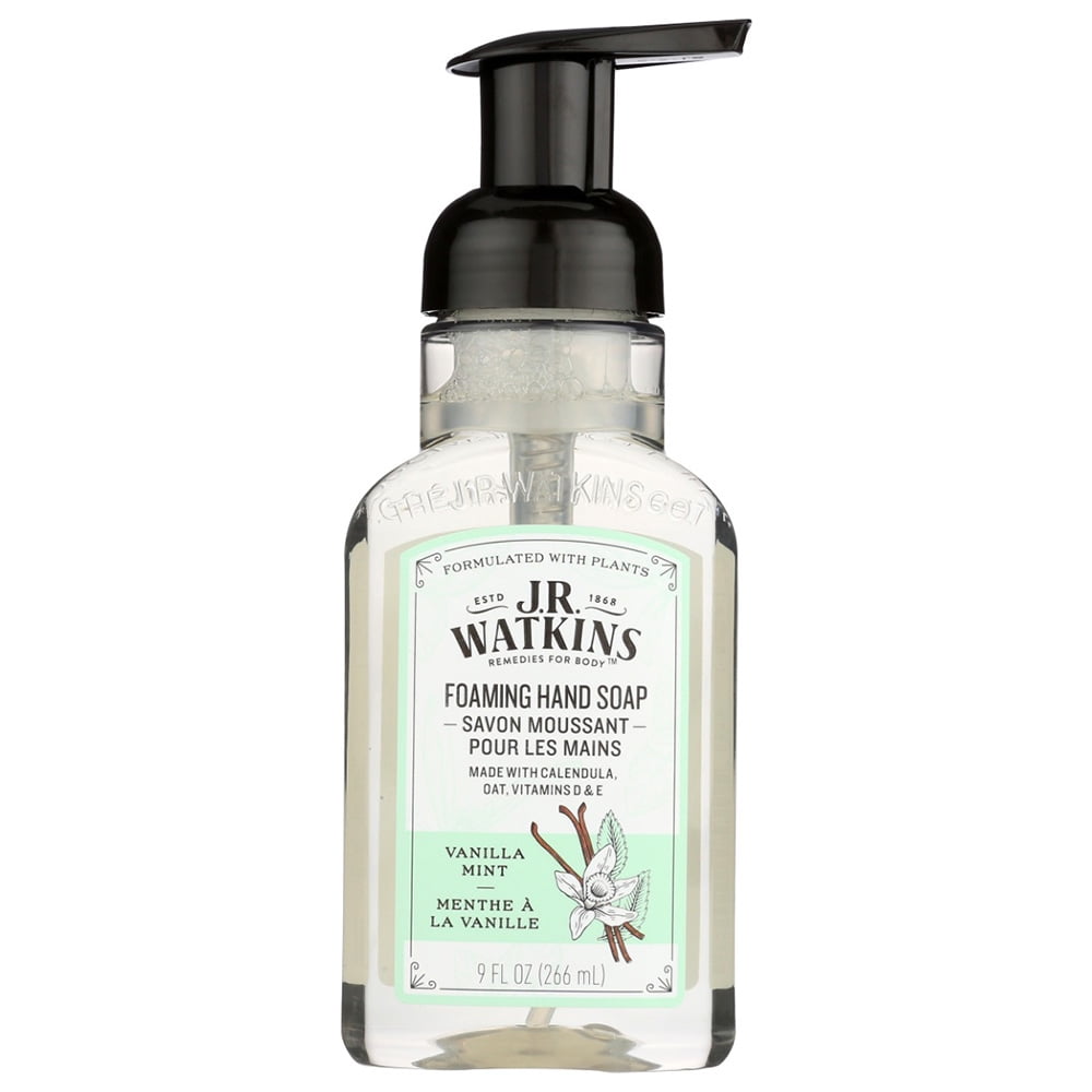 J.R. Watkins Foaming Hand Soap - Vanilla Mint Tea