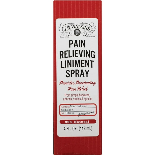 J.R. Watkins Pain Relieving Liniment Spray 4 fl. oz.