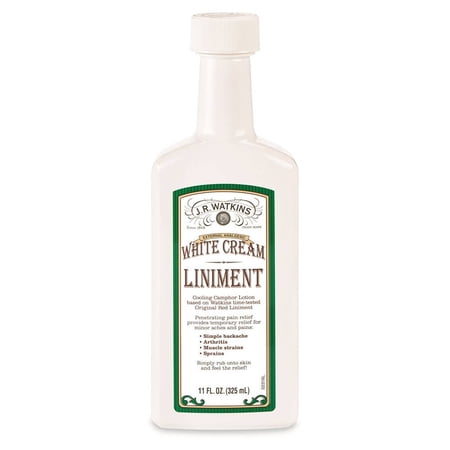 J.R. Watkins White Cream Liniment 11 oz