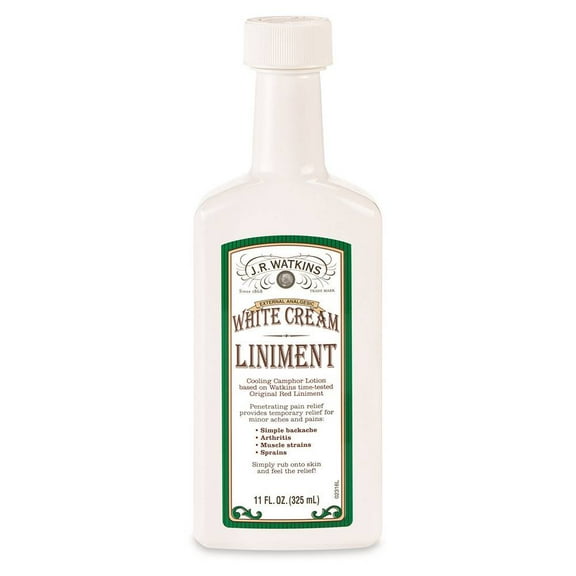 J.R. Watkins White Cream Liniment 11 oz