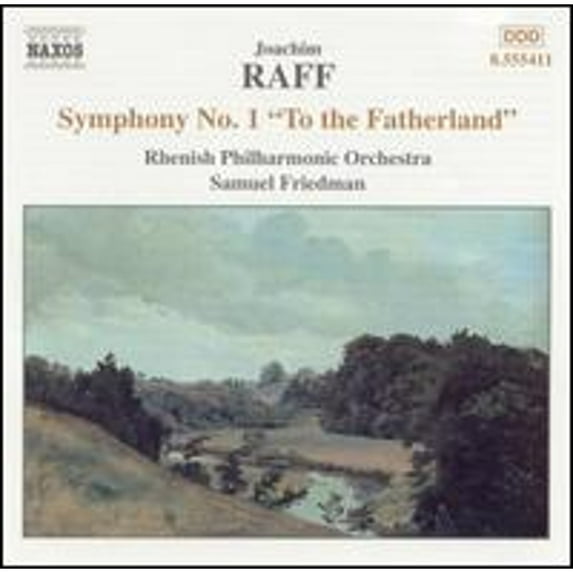 Pre-Owned Joachim Raff: Symphony No. 1 "To the Fatherland" (CD 0747313541126) by Staatsorchester Rheinische Philharmonie, Samuel Friedmann (conductor)