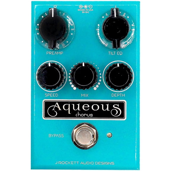 J. Rockett Audio Designs Aqueous Chorus Pedal - Turquoise