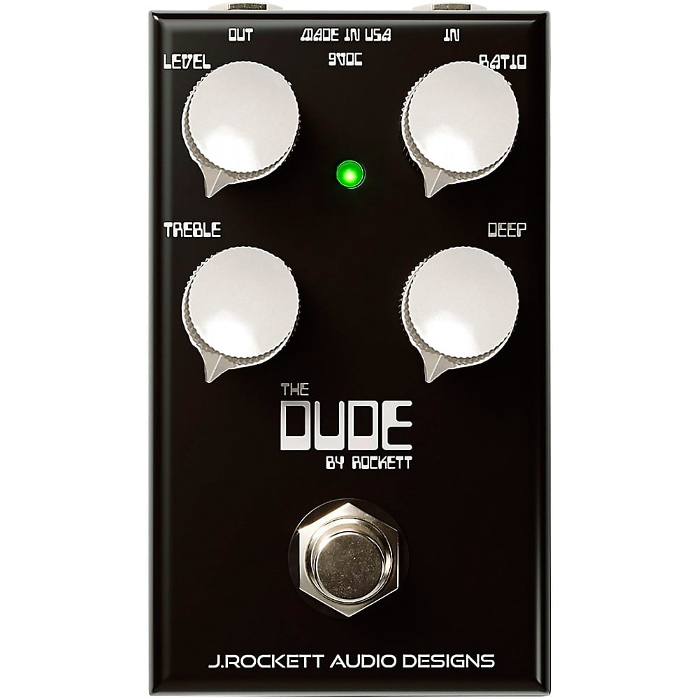 ギター J.rockett audio designs JRAD the dude J. Rockett Audio Designs Tour Series The Dude V2 Overdrive