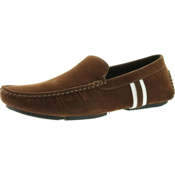 J'S AWAKE Mens Peter-32 Slip On Loafers Moccasins Shoes