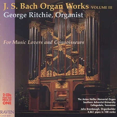 J. S. BACH ORGAN WORKS COMPLETE, VOL. 3