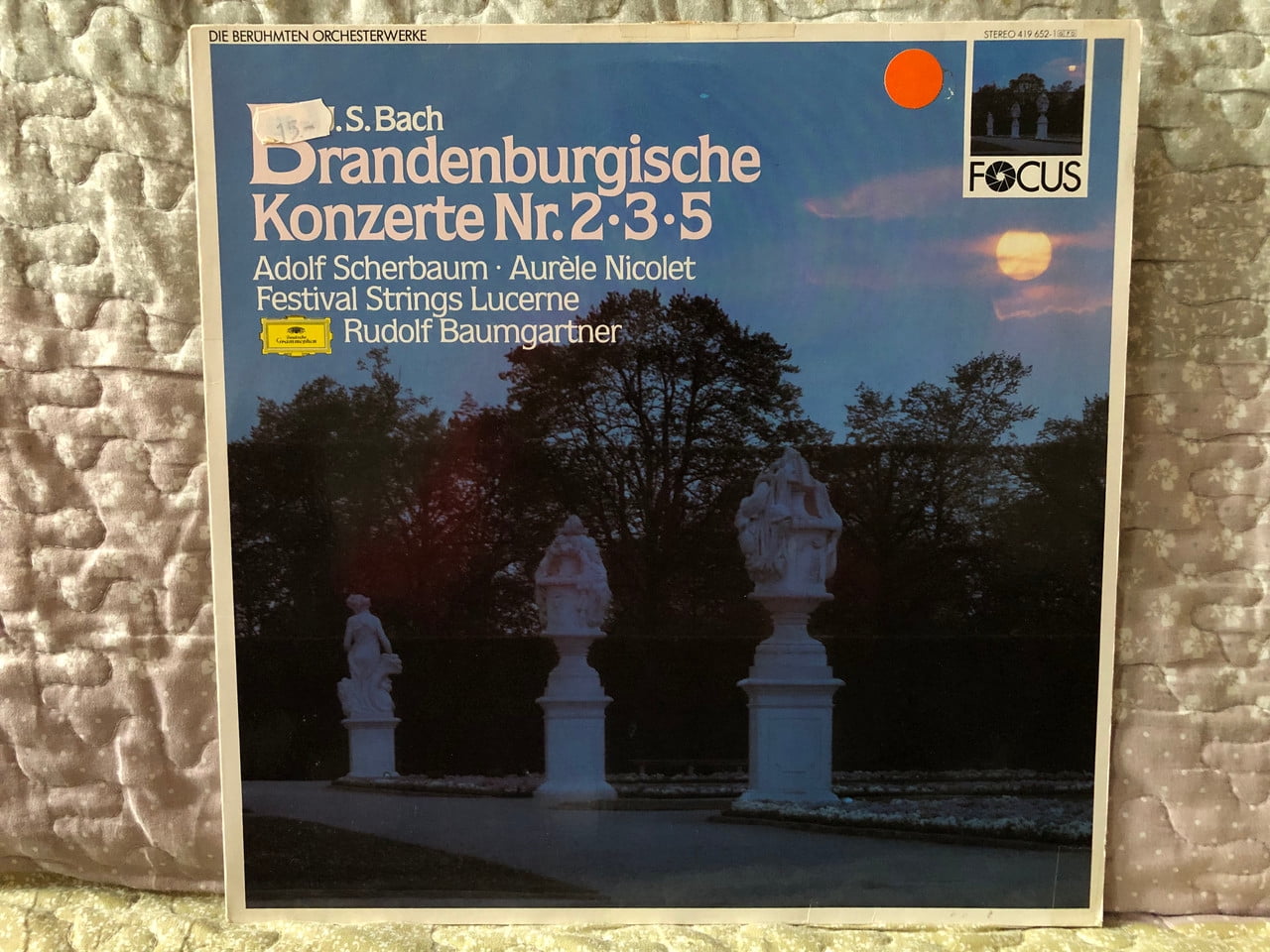 J.S.Bach: Brandenburgische Konzerte Nr.2, 3, 5 - Adolf Scherbaum ...