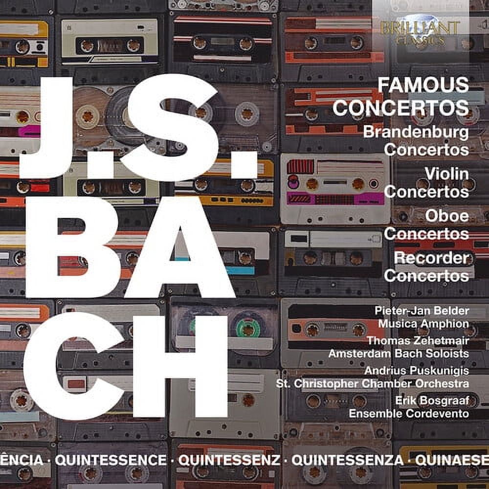 J.S. Bach - Famous Concertos - Music & Performance - CD