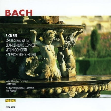 J.S. Bach - Ste Orch/Ct VLN/CT/HRPCHRD/+ - Music & Performance - CD